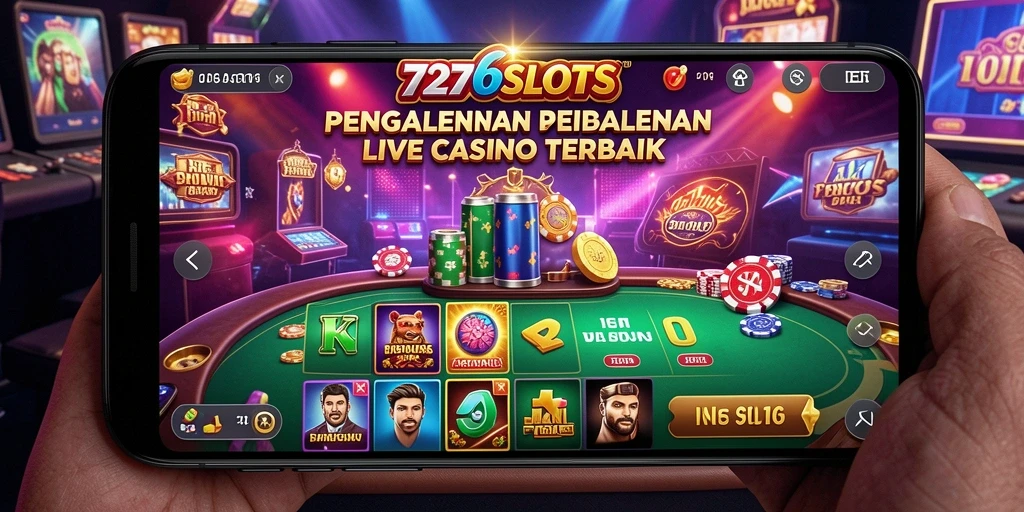 Tampilan gameplay Live Casino yang menarik di 7276SLOTS.