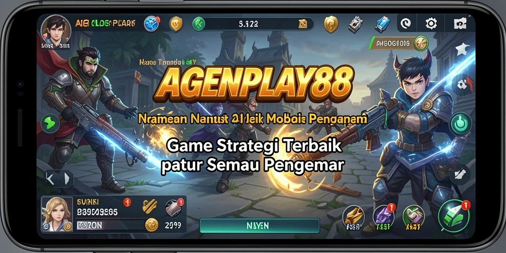 Tangkapan layar AGENPLAY88 menampilkan aksi strategi intens.