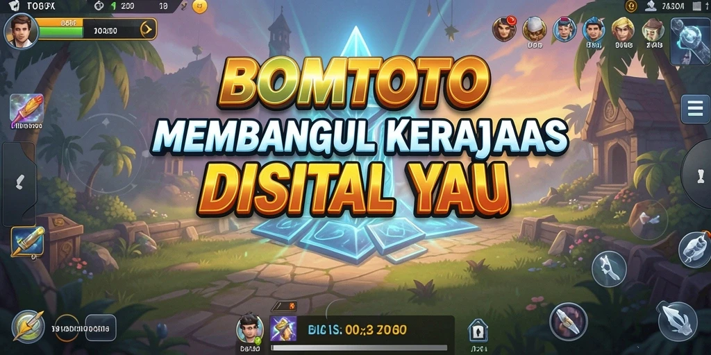 Tampilan gameplay BOMTOTO dengan strategi pengelolaan bisnis yang mendalam.