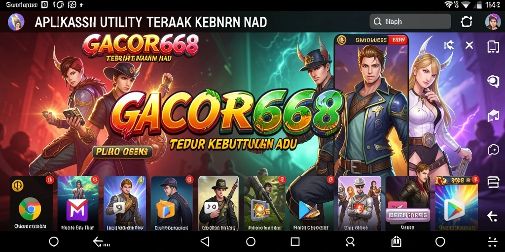 Tampilan antarmuka GACOR668 yang intuitif dan menarik.