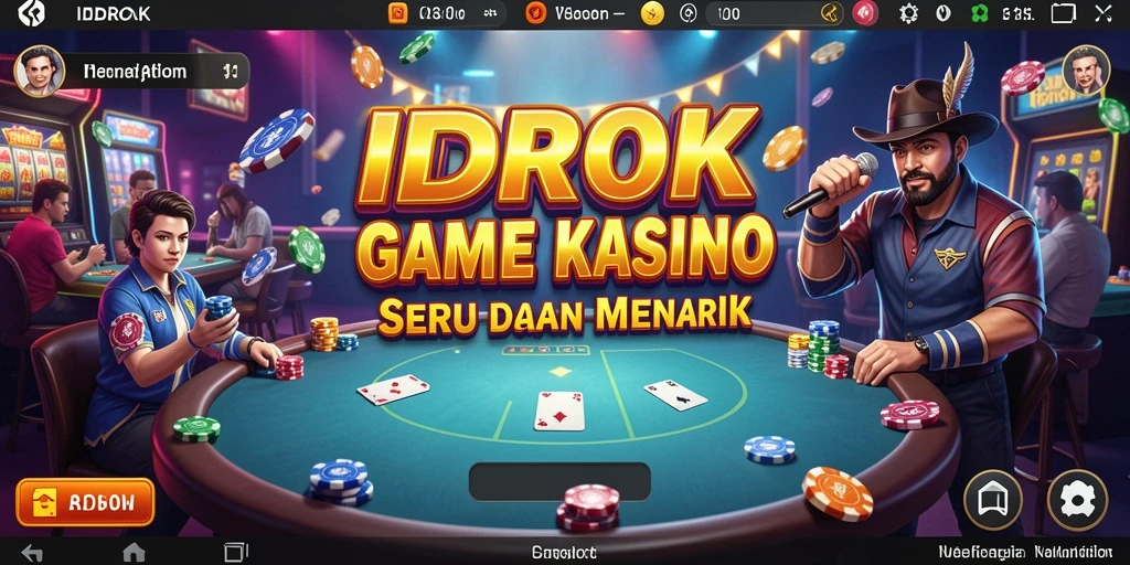 Tampilan gameplay seru dan menantang di IDROK.
