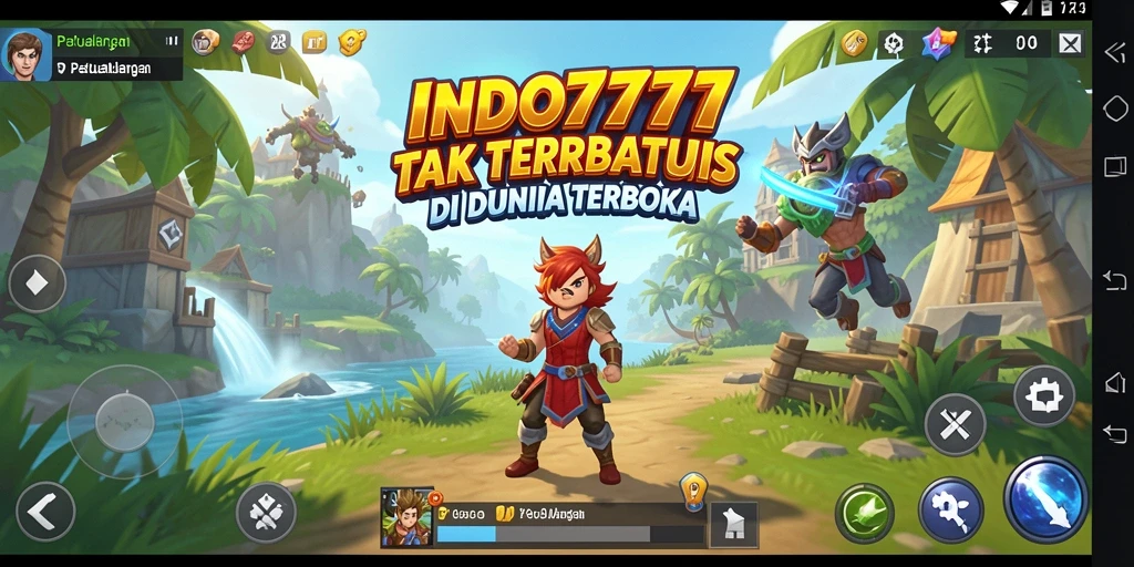 Gameplay Open World yang kaya dan menarik di INDO777.