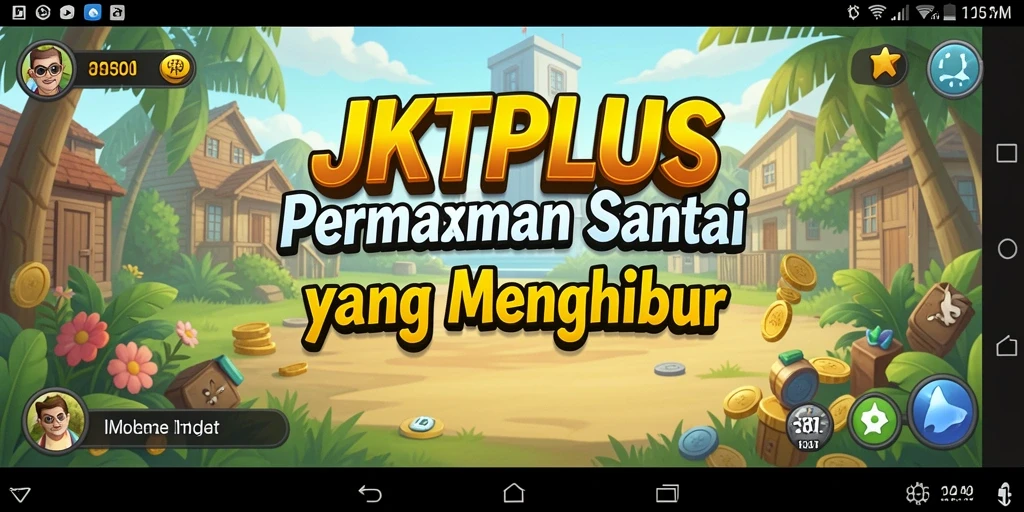 Tampilan gameplay JKTPLUS yang seru dan menghibur.