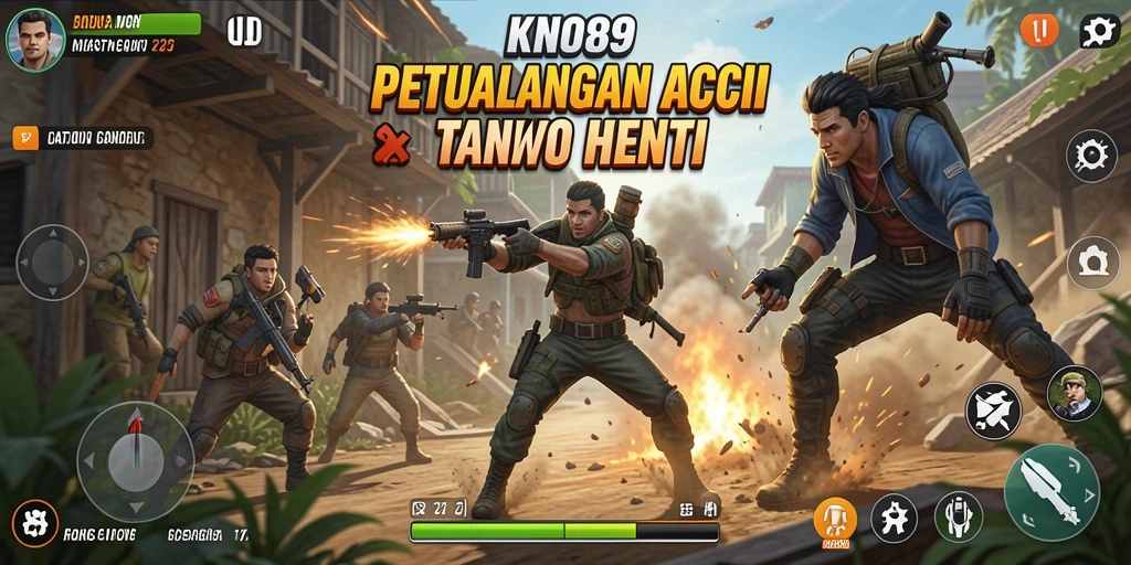 Tangkapan layar dari gameplay KNO89 yang penuh aksi dan mendebarkan.