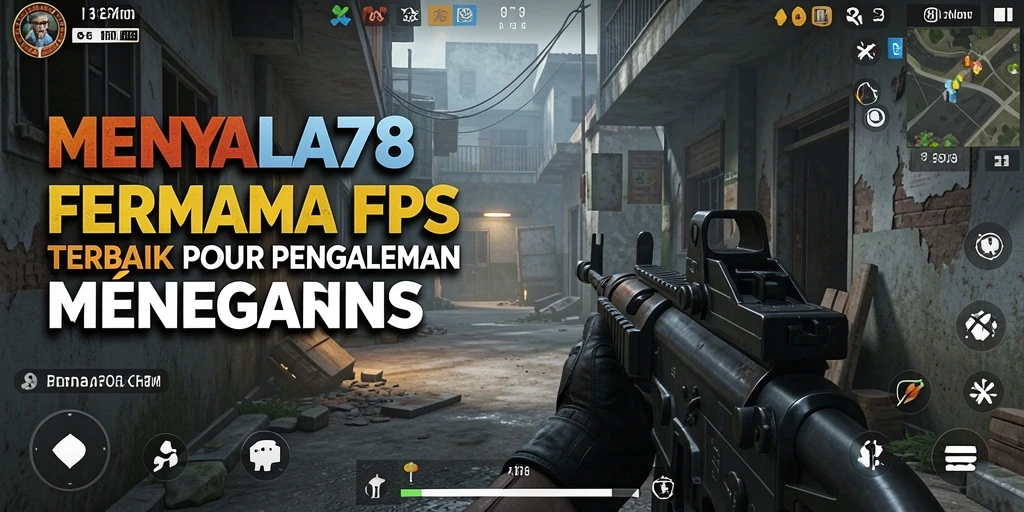 Tampilan screenshot MENYALA78 yang menampilkan aksi gameplay FPS yang mendebarkan.