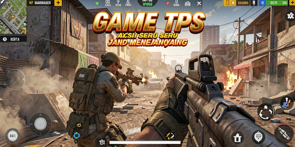 Gameplay MPO08 yang menegangkan dan seru di tengah pertempuran.