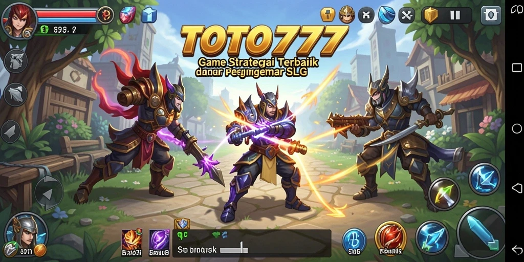 Screenshot gameplay TOTO777 yang luar biasa dalam strategi SLG.